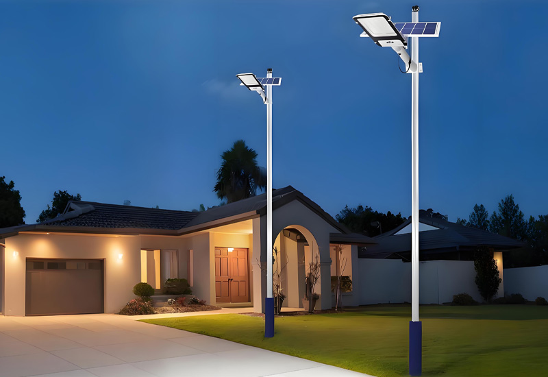Солнечные уличные фонари