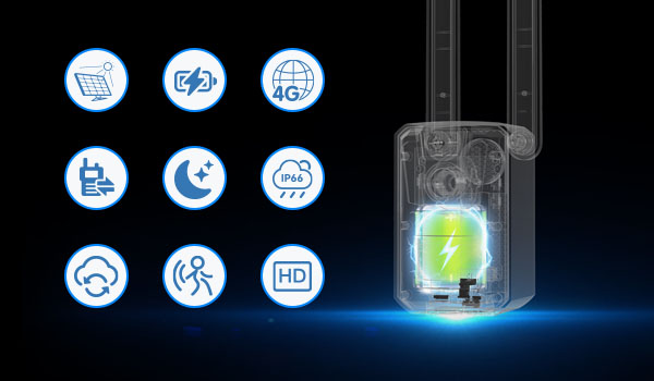 Охотничья камера на солнечной батарее